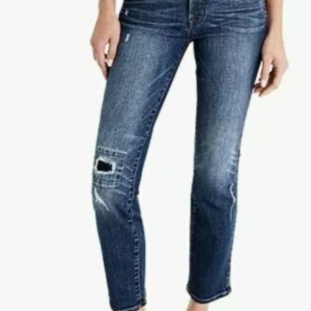 J. Crew Blue Straight Leg Jeans